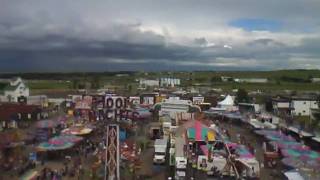 Evan, & Dad on the Ferris Wheel, Frontier Days Swift Current
