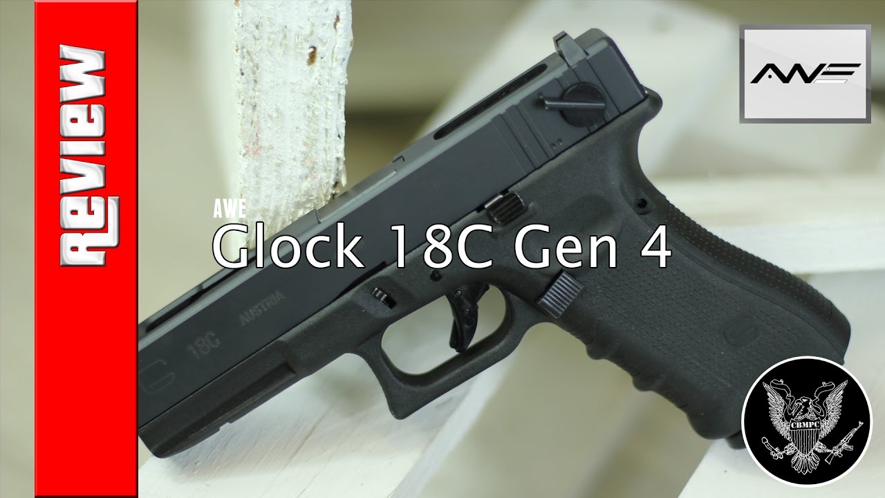 AWE Glock 18C review - YouTube
