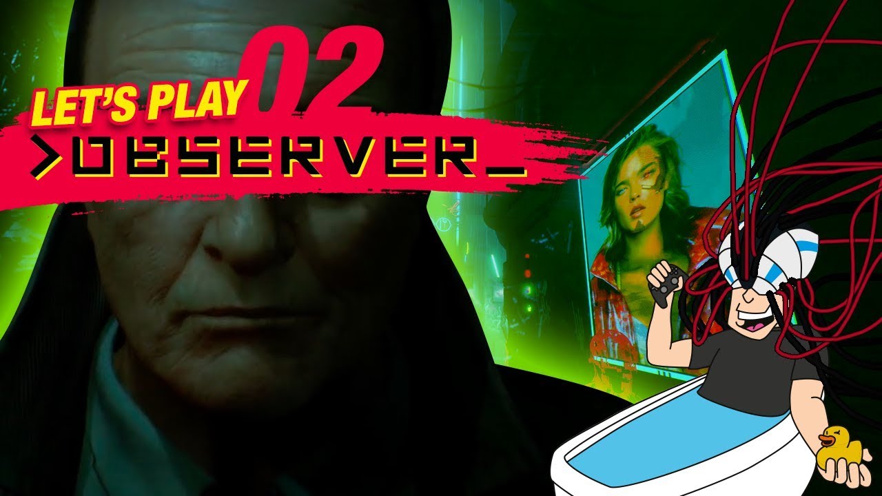 First Jump Scare | Let’s Play Observer - Gameplay: Part 02