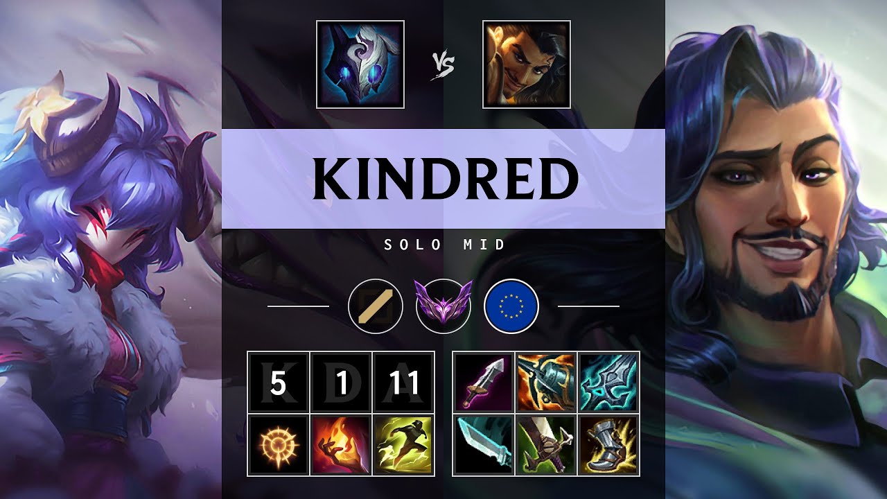 Kindred Mid vs Akshan - EUW Master Patch 25.17