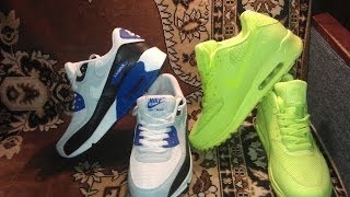 Посылка #11. Aliexpress. Две пары кроссовки NIke Air Max 90(Все привет ребят:) Очередная посылка из Китая)Как всегда Aliexpress. Шла 45 дней в Украину. Кроссовки в отличном..., 2013-12-10T15:55:56.000Z)