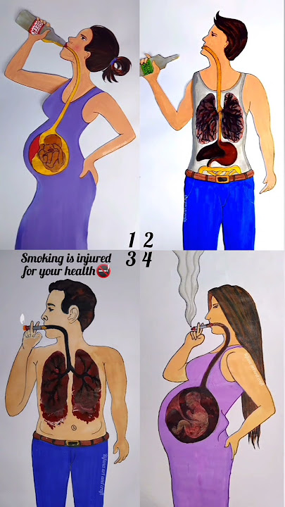 4 in 1 about smoking and drinking #rifanaartandcraft #ytshorts #animationvideo #stopsmoking #ytshort