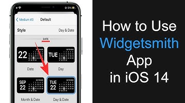How to Use Widgetsmith App | Create Custom Widgets in iOS 14