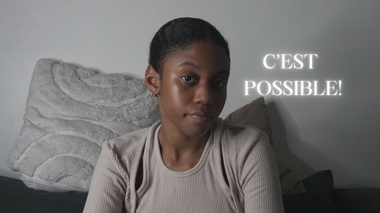 JE PLAQUE MES CHEVEUX SANS GEL (post retrait coiffure vanille)