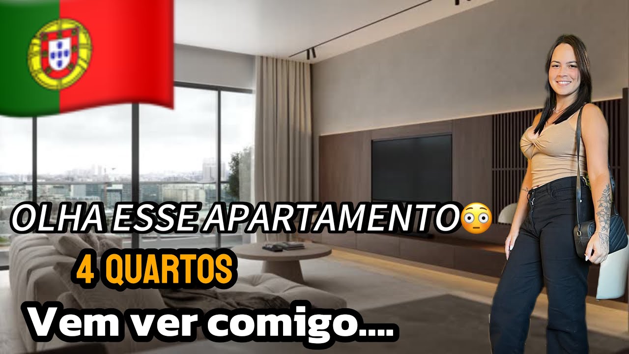 TOUR POR UM T4 INCRÍVEL A VENDA EM PORTUGAL 🇵🇹 🥹