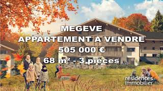 Megève - Appartement A Vendre - 505 000 - 68 M² - 3 Pièces