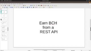 Earn BCH from a REST API