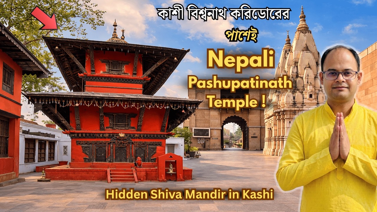 কাশী বিশ্বনাথ করিডোরের পাশেই Nepali Pashupatinath Temple! 😲 Hidden Shiva Mandir in Kashi