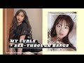 How I do my hair curls + tips for air bangs 😉💜