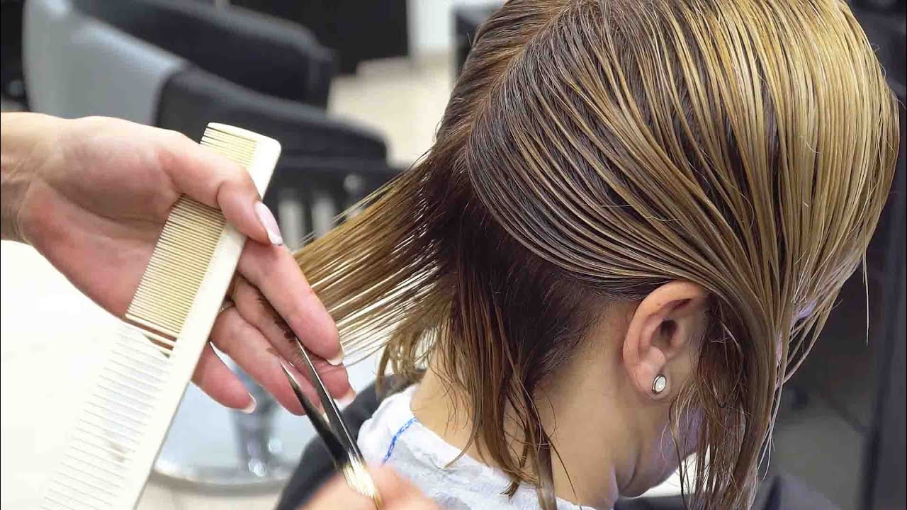 Chin-Length Blonde Bob Haircut | Modern Women’s Hair Makeover