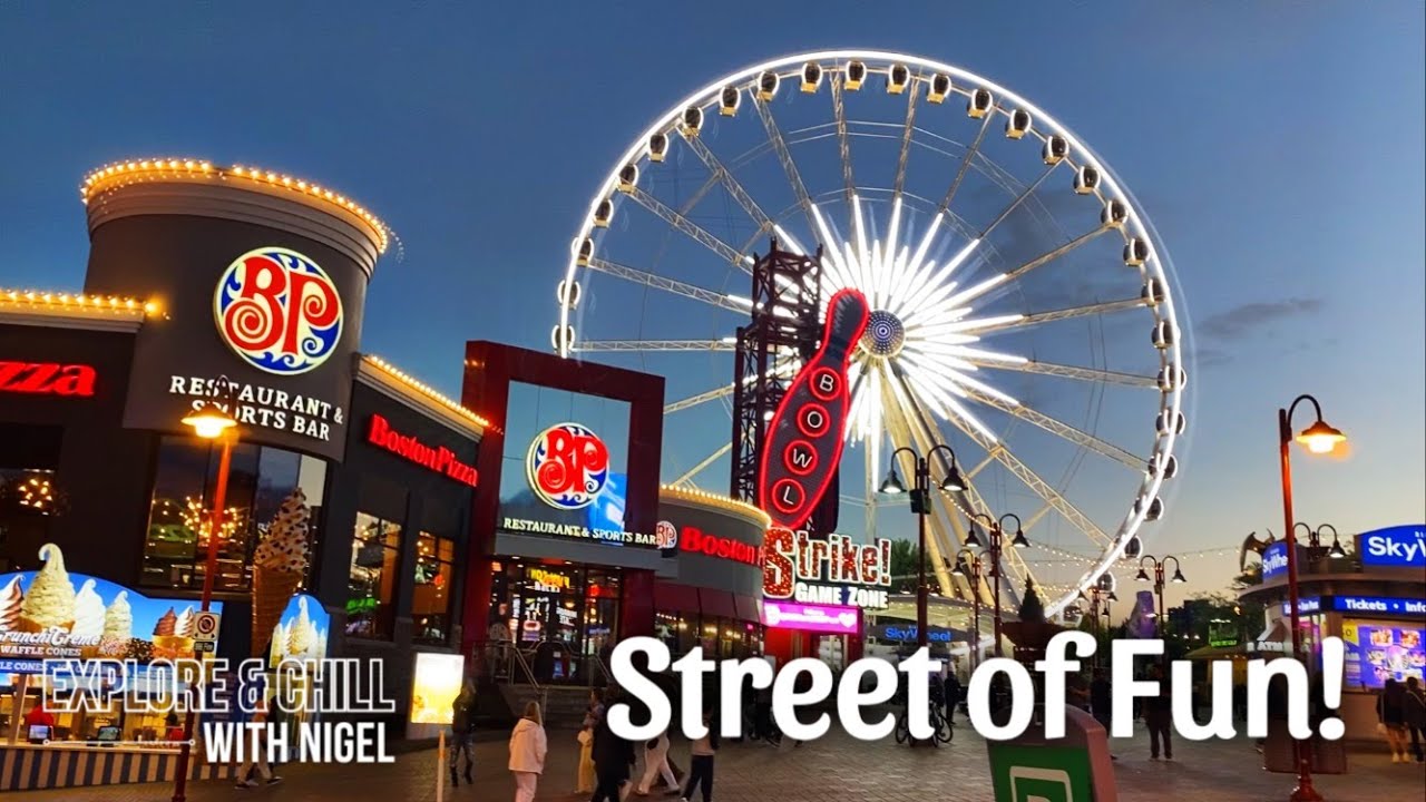 CLIFTON HILL, Niagara Falls Tour | SkyWheel, Wax Museums, Mini Golf, & More!