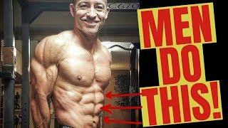 Exercises to lose belly fat for men at home beginners - hey man if you
want then combine these 5 best m...