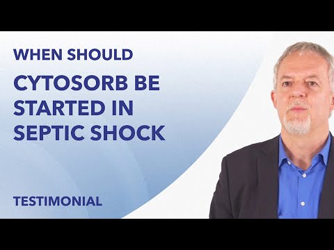 Early use – When should CytoSorb be started in septic shock?