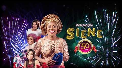 50th birthday celebration custom animated gobo monogram by Projectogram