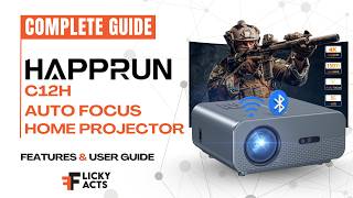 How to Use: HAPPRUN C12H Auto Focus Projector User Manual | Features & Setup Guide How to Use: HAPPRUN C12H Auto Focus Projector User Manual | Features & Setup Guide