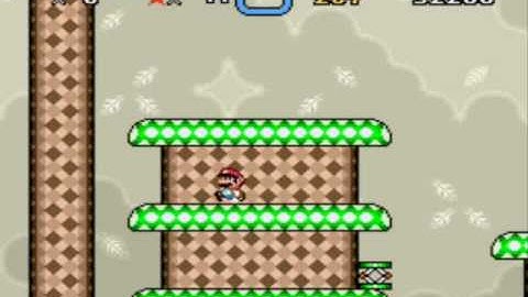 Super Mario World Test Level: Prototype Jump Level