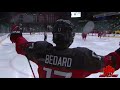 Connor Bedard Team Canada Hatrick