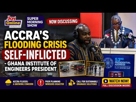 Accra's Flooding Crisis Self-Inflicted - Ghana Institute of Engineers President