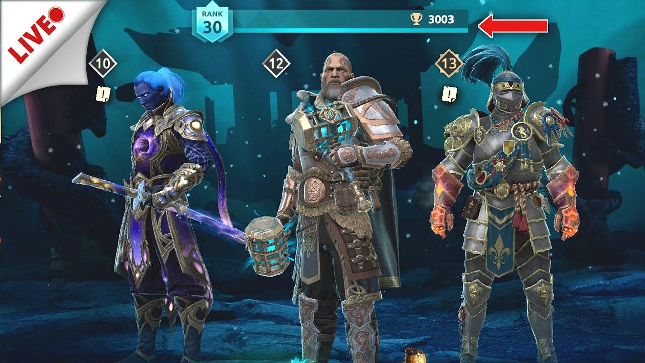 Finally Kal 3,000 Trophies Ho Gaya 🔥 | Shadow Fight 4 Live