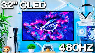 The ENDGAME 4K OLED Gaming Monitor! - Dual Mode ROG Swift PG32UCDP
