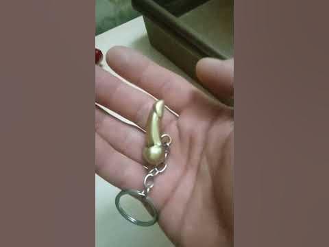 брелок в виде пениса - YouTube