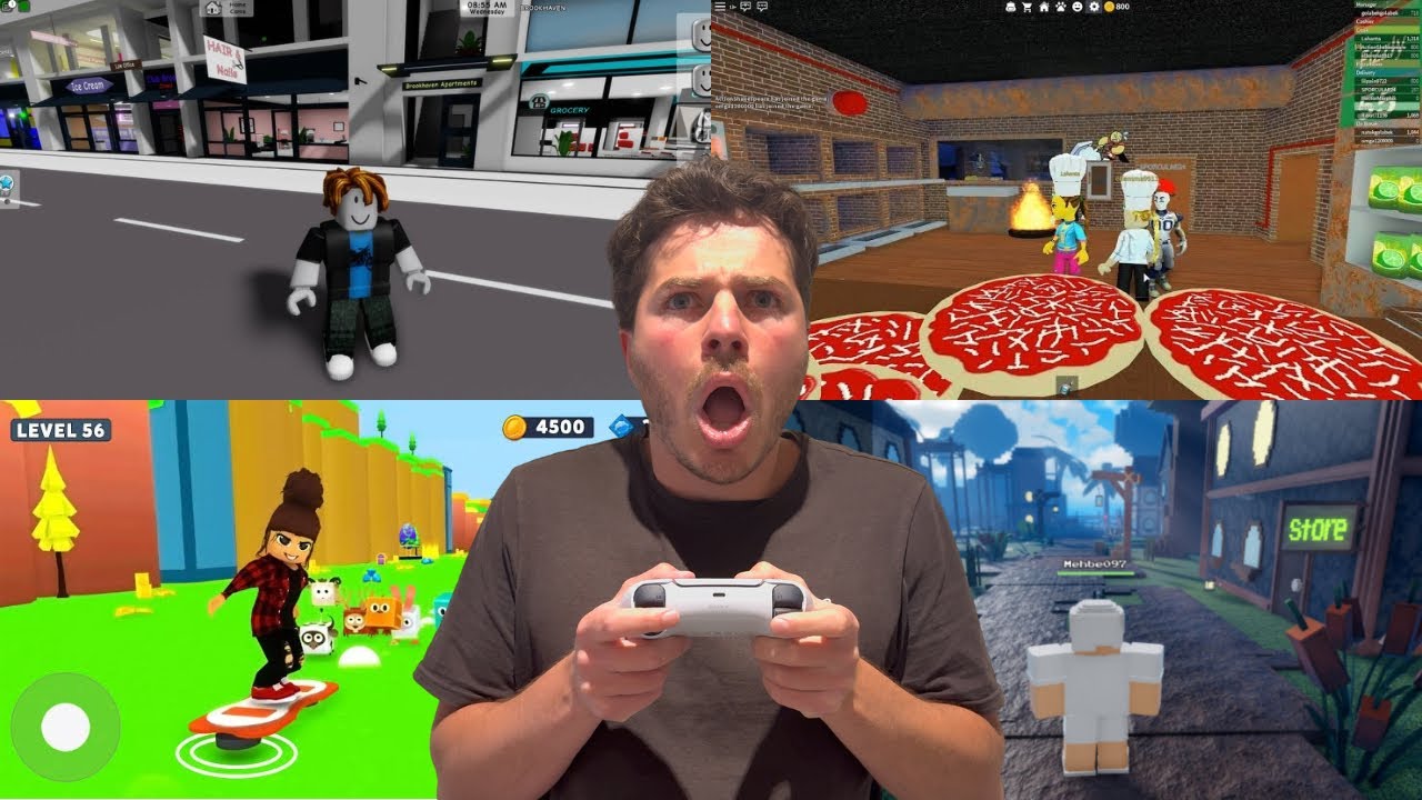 PLAYING ROBLOX FOR THE FIRST TIME!!!!! - YouTube