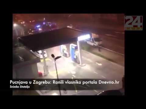 Pucnjava u Zagrebu : Hicem u nogu ranili su vlasnika portala Dnevno.hr