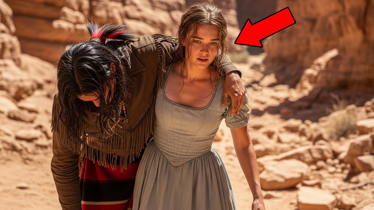 She Carried a Warrior Half-Dead Through the Canyon — Not Knowing He Was the Chief’s Son