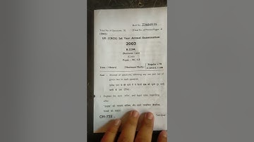 Business Law b.com 1st year question paper 2022 hpu | #hpu #hpuexams