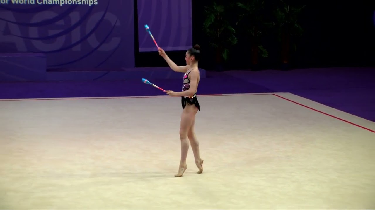 BACIGALUPO Violeta (ESP) - 2023 Rhythmic Junior Worlds Qualifications CL Individual
