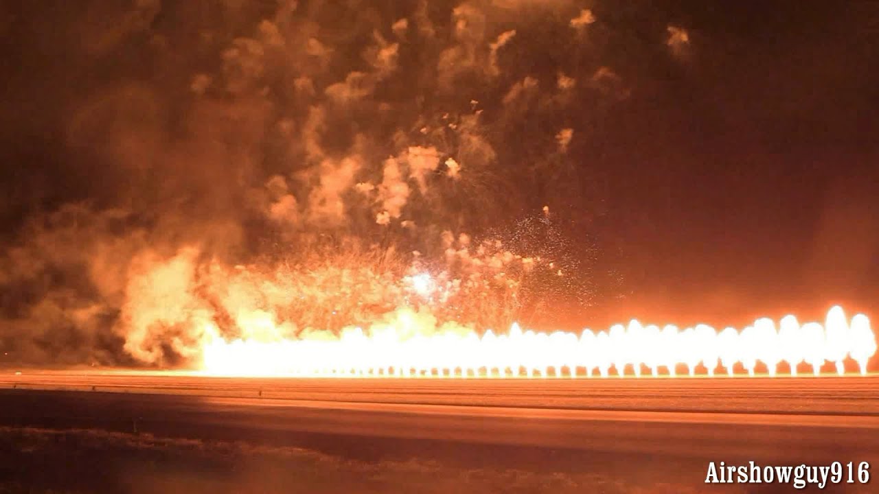 Fireworks and Pryotechnics. Oregon International Air Show. 2019