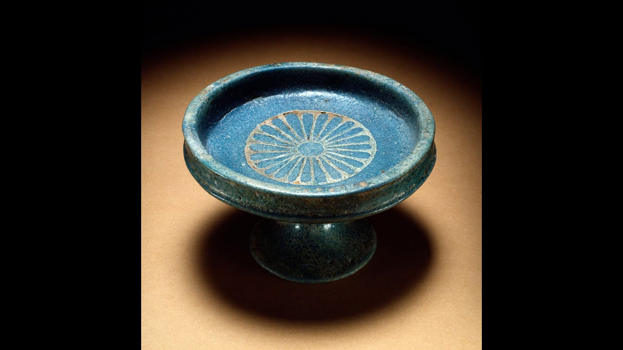 The first synthetic pigment, Egyptian blue