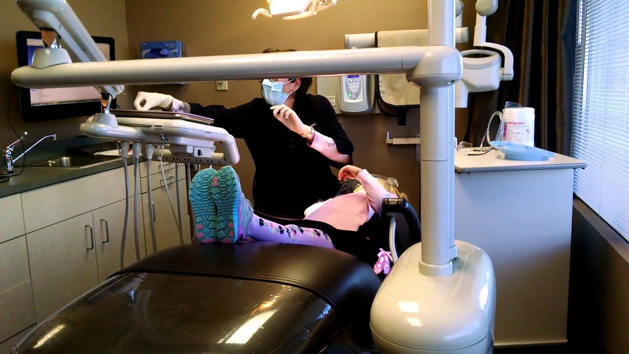 Lily's first dentist appointment Nov. 18, 2015 YouTube