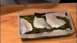 チダイの昆布〆【2】・・・・大和の 和の料理《昆布〆》