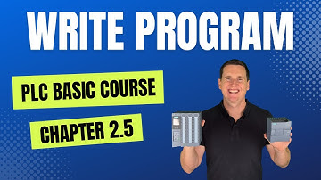 PLC Basic Course 2.5 | Write Program | Learn PLC Programming in TIA Portal