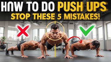 🎯How to Do Push Ups (STOP These 5 Mistakes!)