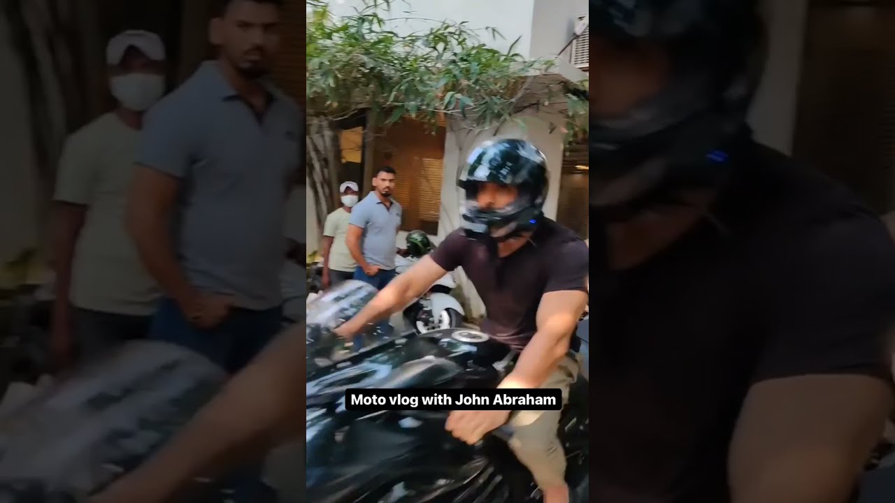 Moto Vlog Gaurav Taneja and John Abraham 