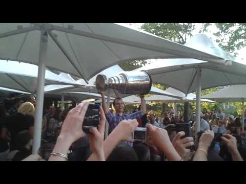 Bruin's w/cup @ Tia's Waterfront 6/16/11