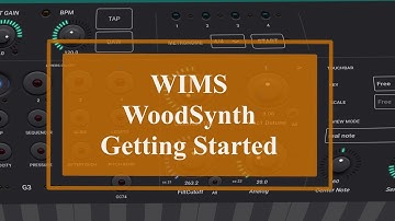 WIMS WoodSynth - Tutorial Part 1: Getting Started