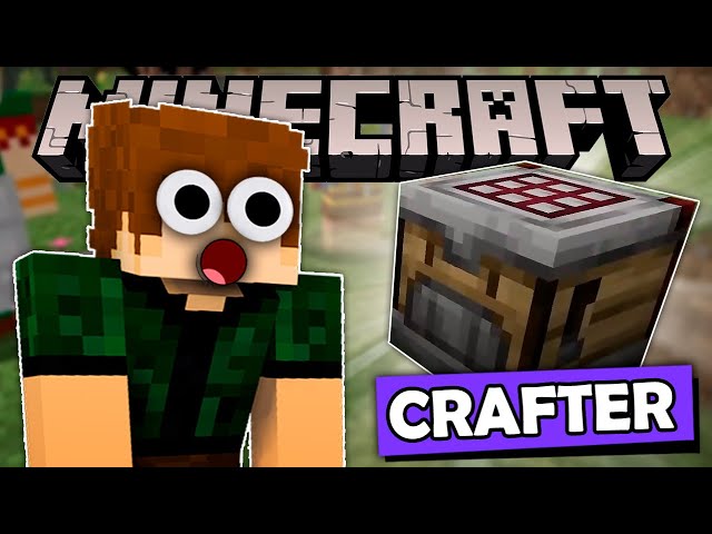 Minecraft: Prévia da próxima grande atualização introduz o Crafter 