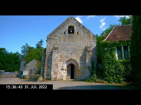 [4K HDR] Walking around Château Guillaume, Indre, FRANCE