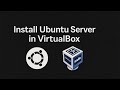 Install Ubuntu Server on VirtualBox | Easy Linux Setup for Beginners by Thy Khemra SU35