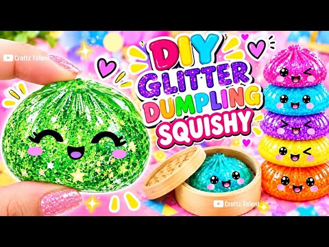 DIY viral mystery dumpling making at home /crafts to do when your bored with paper /easy paper craft