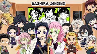 Hashiras React to Hashira Singing (Demon Slayer)