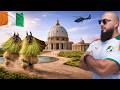 Visiting The Largest Church In The World Admiring Goli Dance In Yamoussoukro Ivory Coast