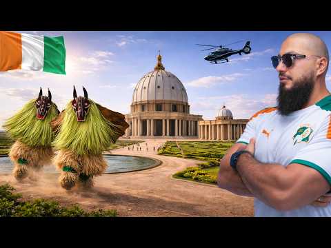 Visiting The Largest Church In The World & Admiring Goli Dance In Yamoussoukro, Ivory Coast 🇨🇮