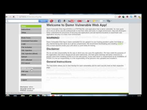 SQL injectie (Nederlands) basis