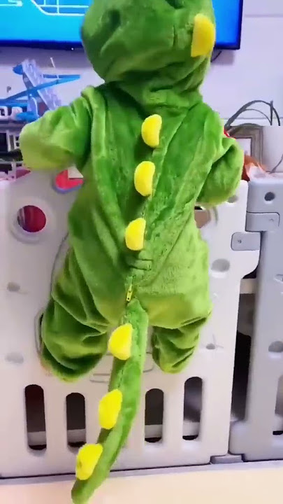 🔥  Product Link in the Comments! 🔥 Baby Dinosaur Costume Bodysuit