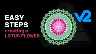 Affinity Designer 2 iPad Tutorial, Create a Vector Lotus Flower