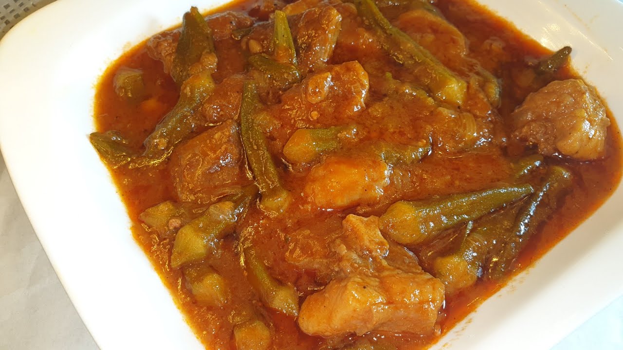 الباميه المطبوخه ( اخيرآ حكشف سر باميتي الخطيره )